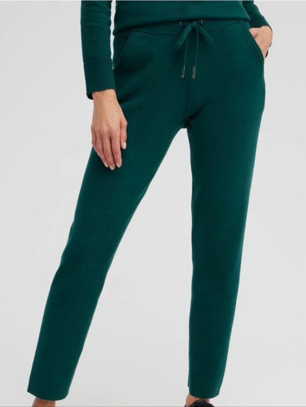 Chicos Zenergy Cahmere Blend Ankle Pants